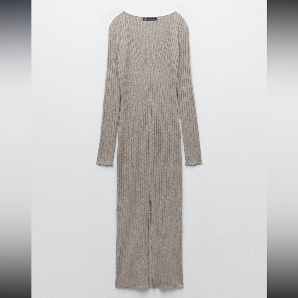 Zara Rib Soft Dress - Picture 2 of 3